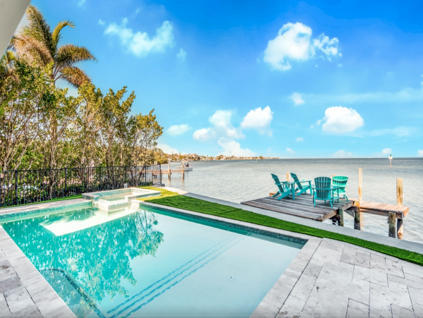 Anna Maria Direct Bay Front Luxury Vacation Home - Boat Dock